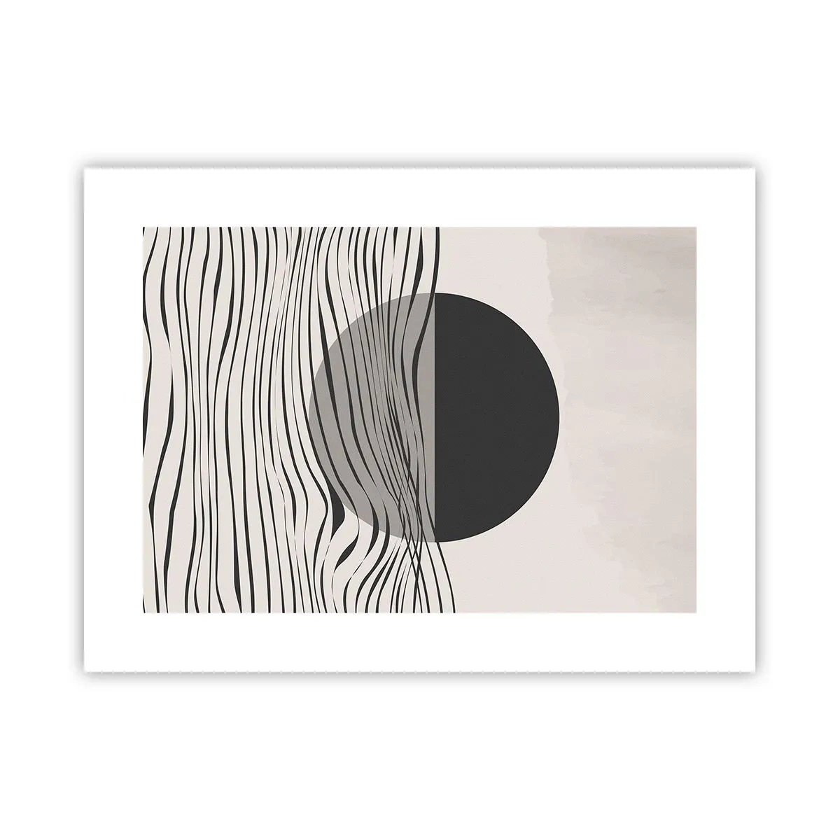 Poster - Halve compositie - 40x30 cm