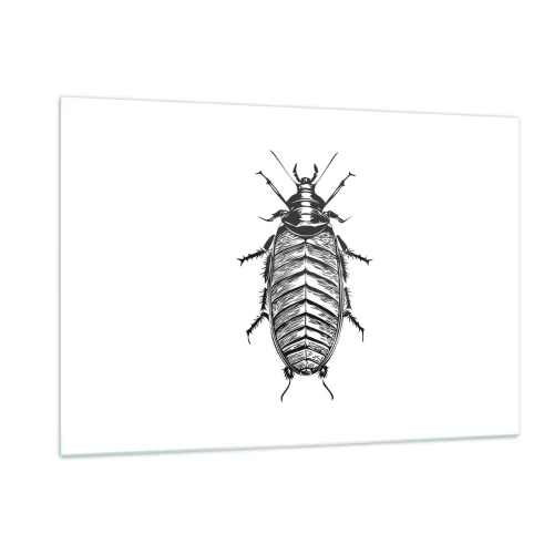 Schilderen op glas - Wat een exemplaar! - 120x80 cm