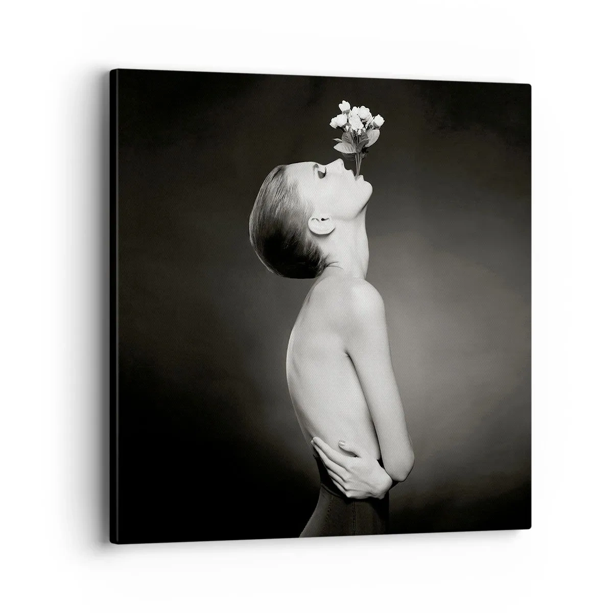 Schilderen op canvas - Excentrieke elegantie - 40x40 cm
