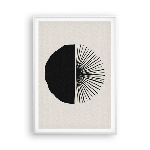 Poster in een witte lijst - Een scala aan mogelijkheden - 70x100 cm