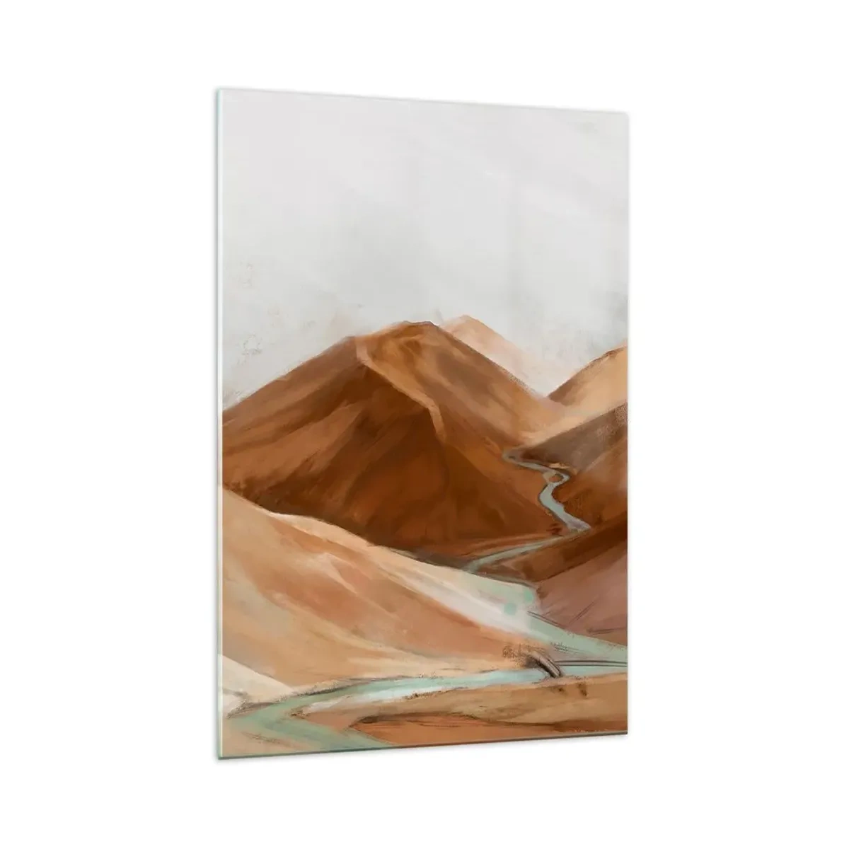 Schilderen op glas - Naar de bron - 70x100 cm