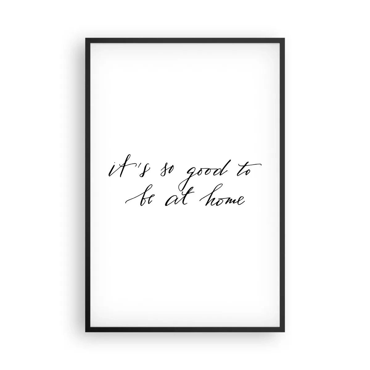 Poster in een zwarte lijst - De hele waarheid - 61x91 cm