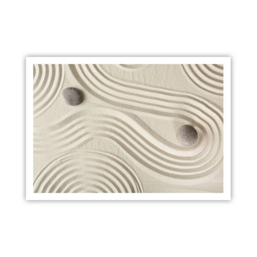 Poster - Een vleugje warmte - 100x70 cm