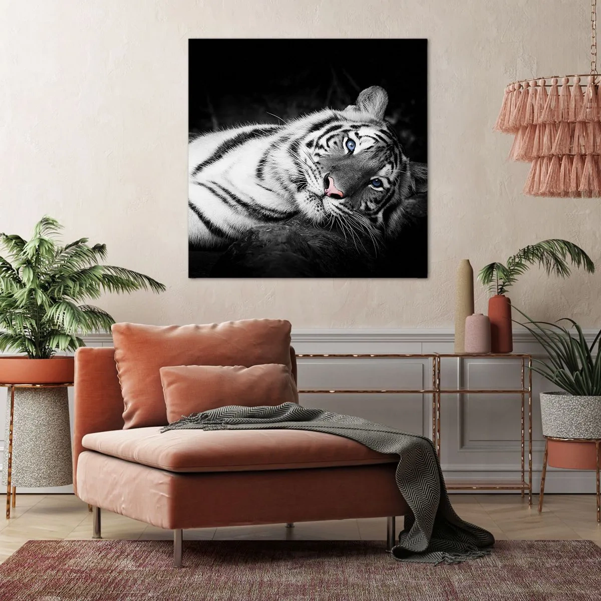 Schilderen op canvas - Wildheid en vrede - 70x70 cm