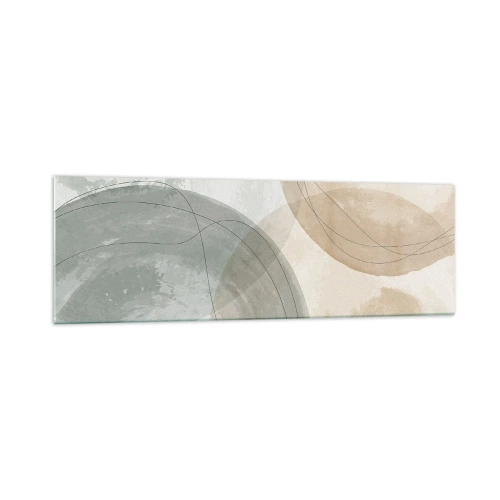 Schilderen op glas - Indringende werelden - 160x50 cm