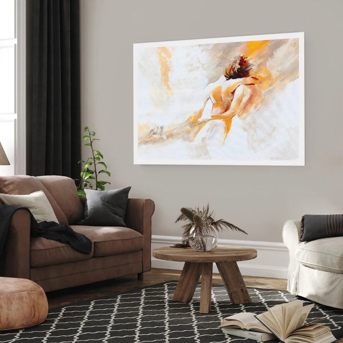 Poster - In de lucht van nabijheid - 40x30 cm