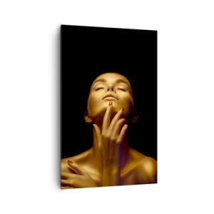 Schilderen op canvas - Als gouden zijde - 80x120 cm