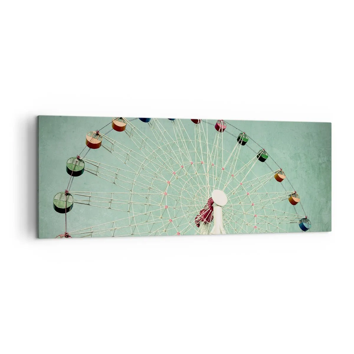 Schilderen op canvas - Wij nodigen u uit om plezier te hebben - 140x50 cm