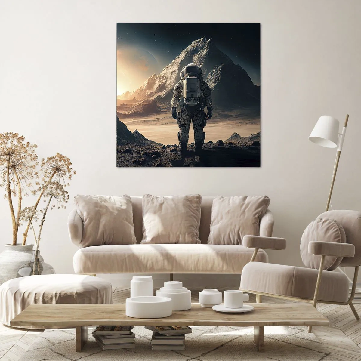 Schilderen op canvas - Nieuwe uitdaging - 40x40 cm