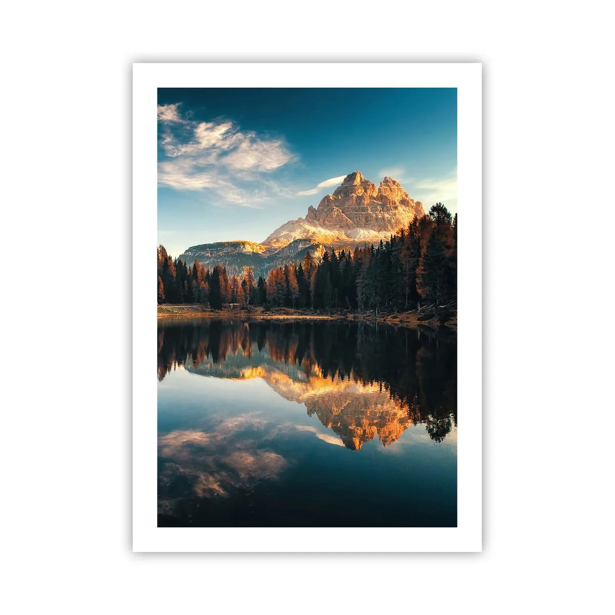 Poster - Dubbel landschap - 50x70 cm