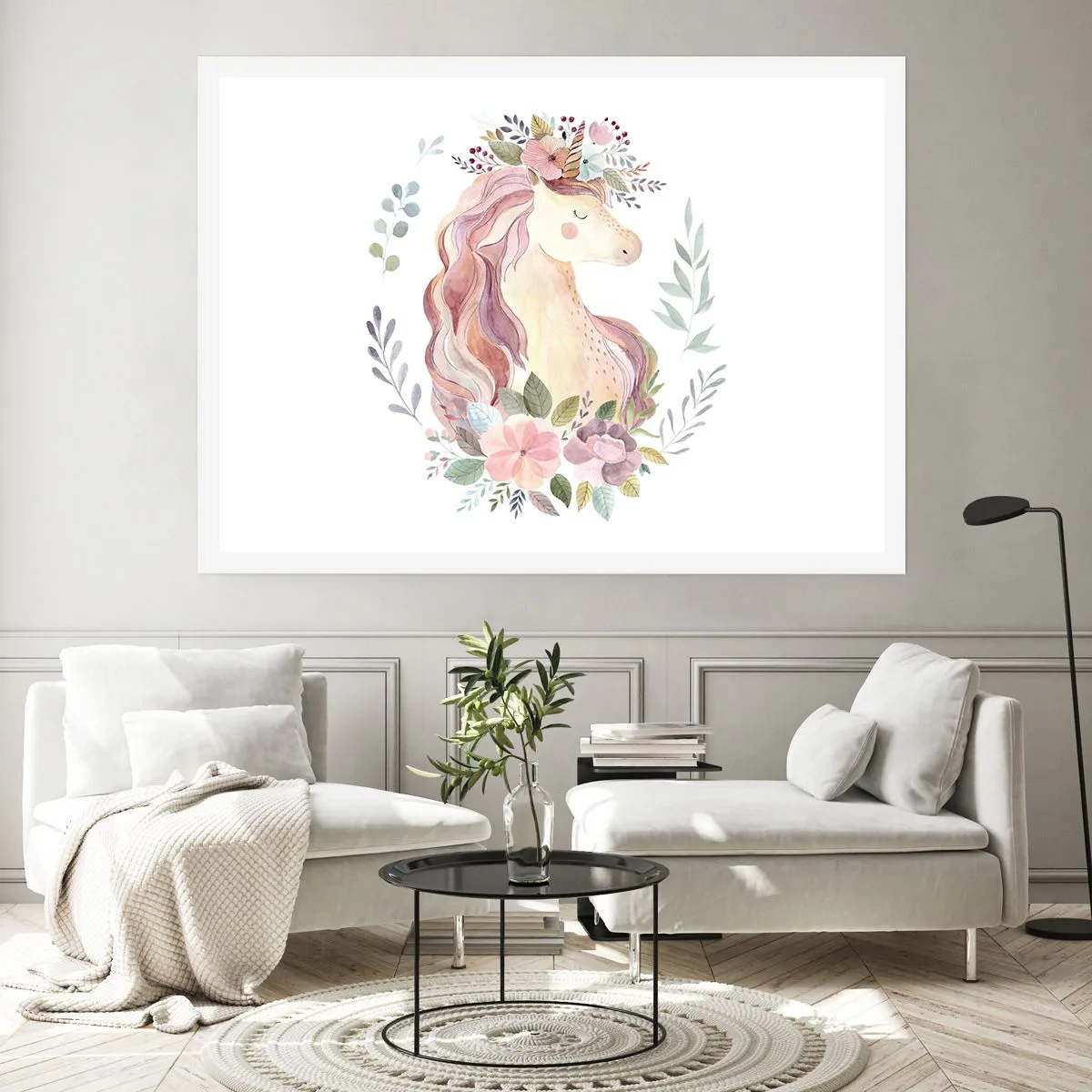 Poster - Een uitnodiging in de wereld van sprookjes - 50x40 cm