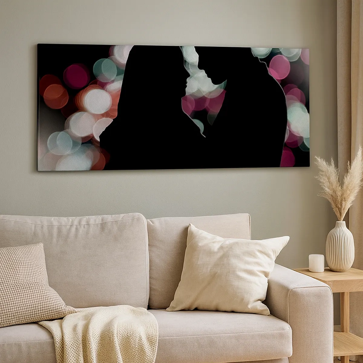 Schilderen op canvas - Ja! - 30x30 cm