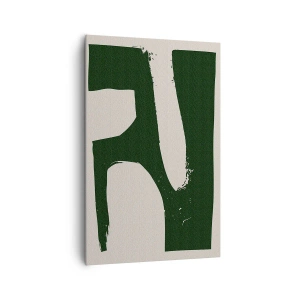 Schilderen op canvas - Baaien van wit - 80x120 cm