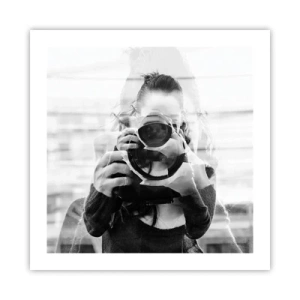 Poster - Maker en materiaal - 50x50 cm