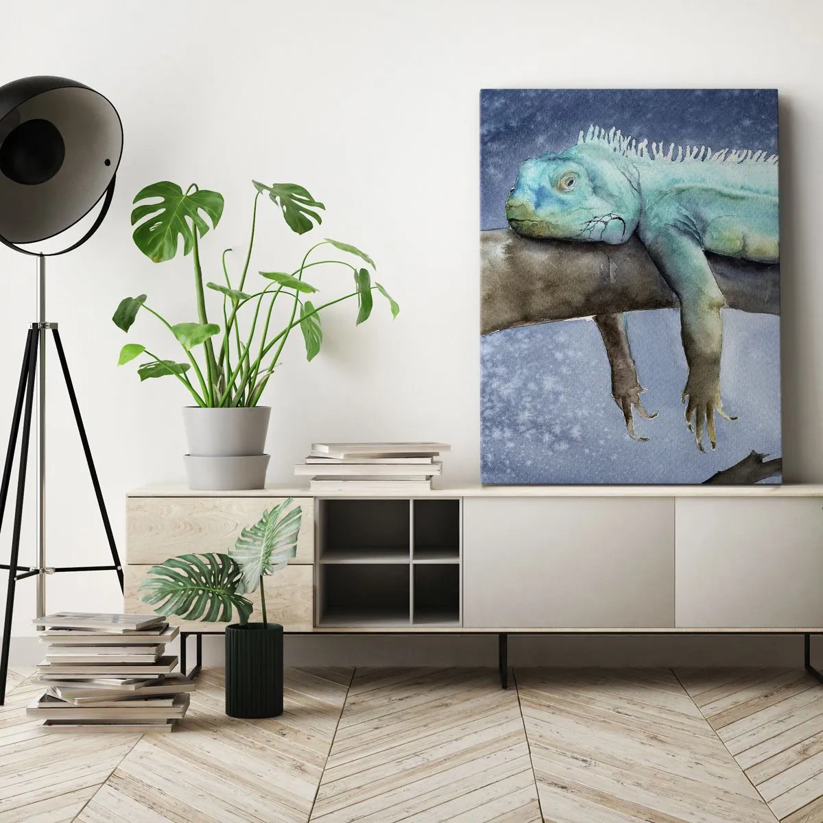 Schilderen op canvas - Het is goed! - 50x70 cm