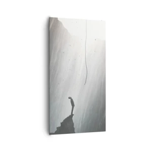 Schilderen op canvas - Er is altijd een uitweg - 65x120 cm