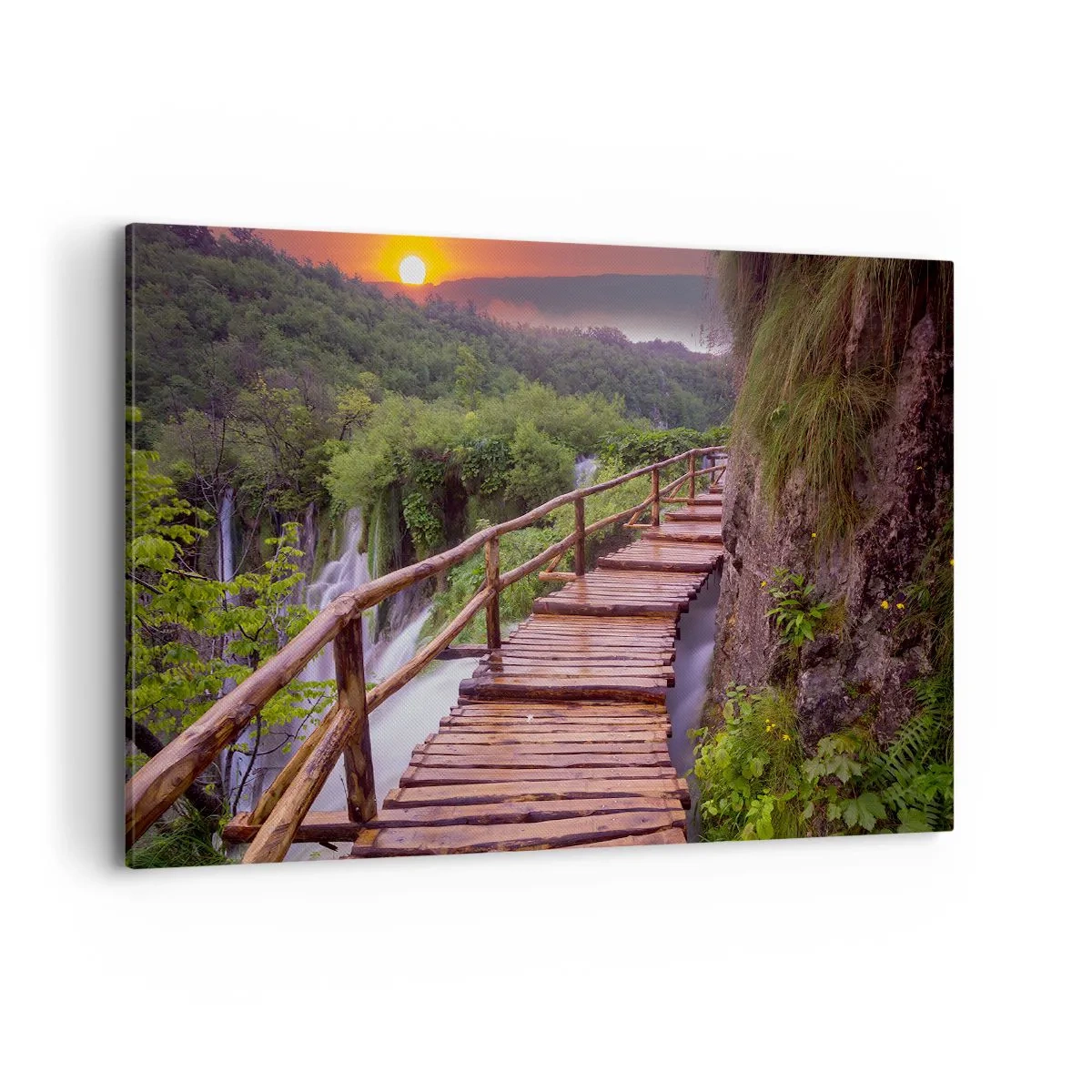 Schilderen op canvas - Ongelooflijke schoonheid - 120x80 cm