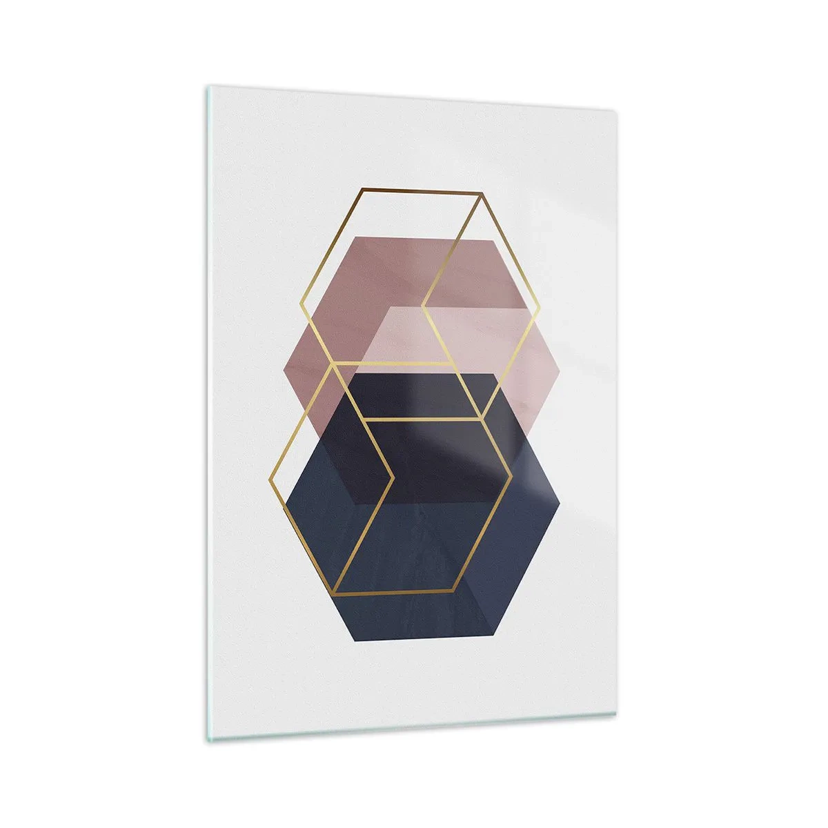 Schilderen op glas - De kracht van eenvoud - 50x70 cm