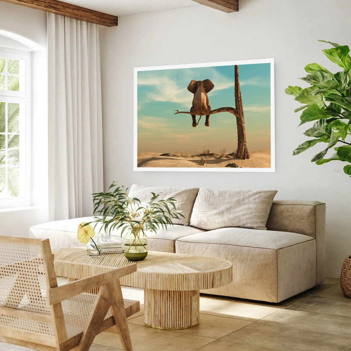 Poster - Een nieuw gezichtspunt - 50x40 cm