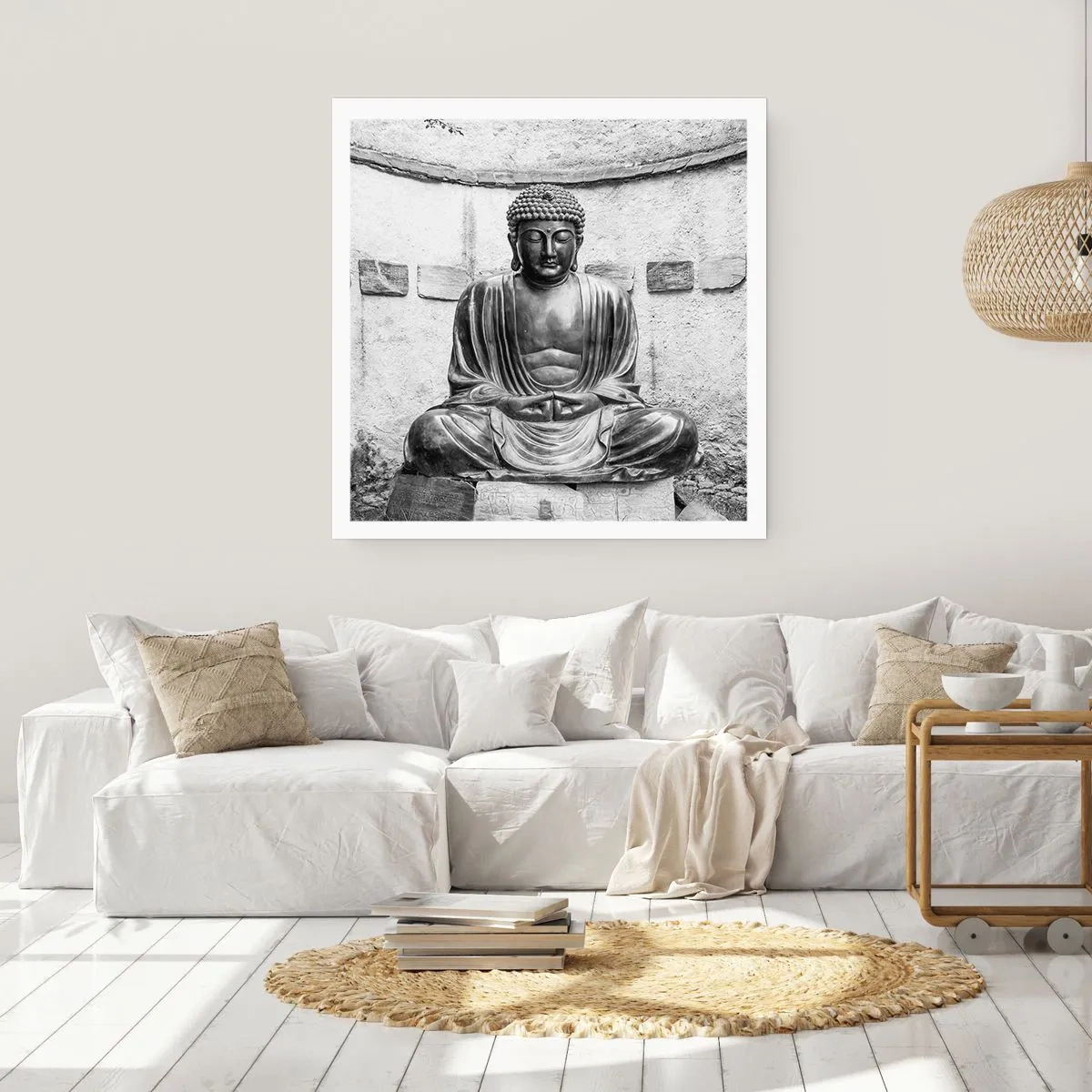 Poster - Aan de bron van vrede - 50x50 cm