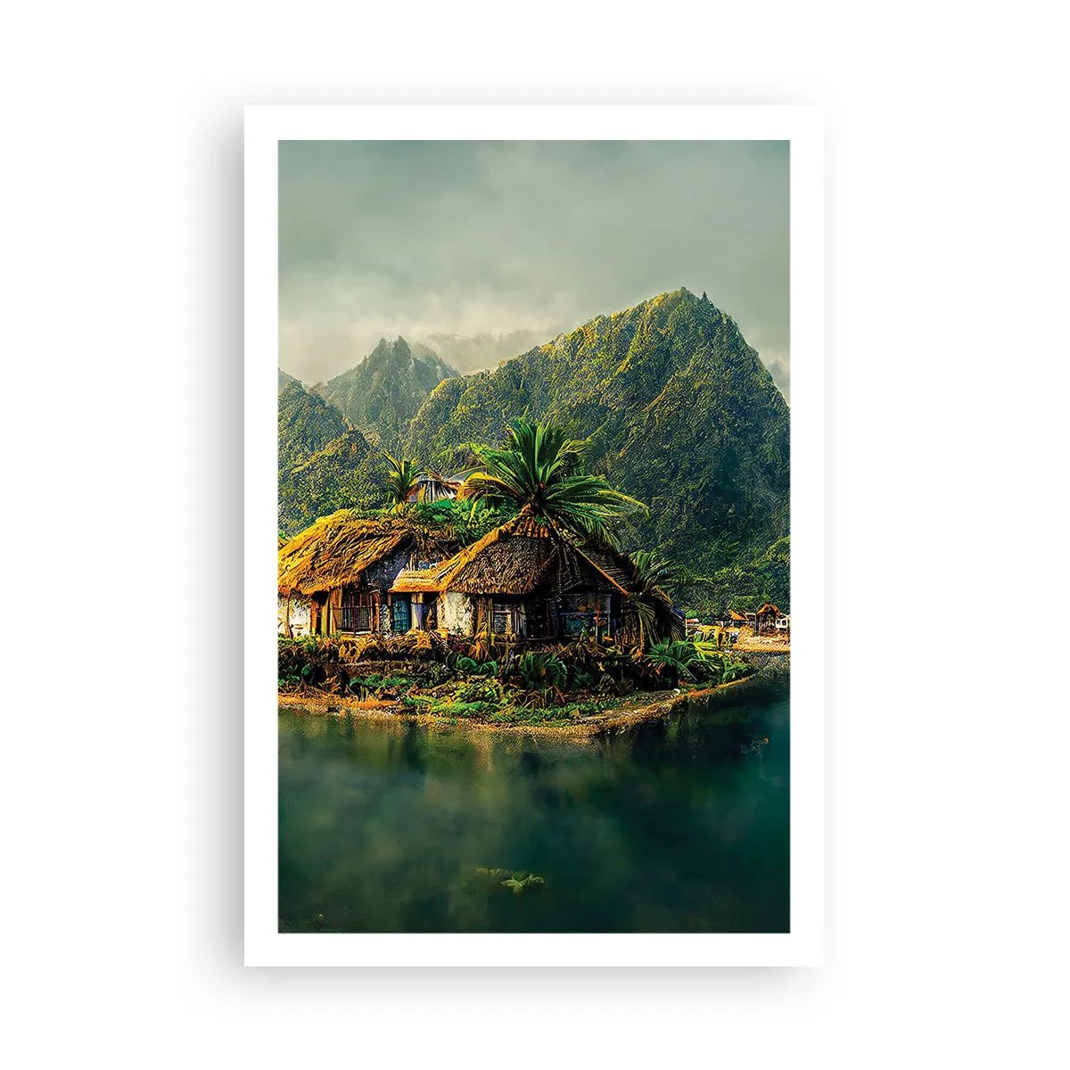 Poster - Tropisch paradijs - 61x91 cm