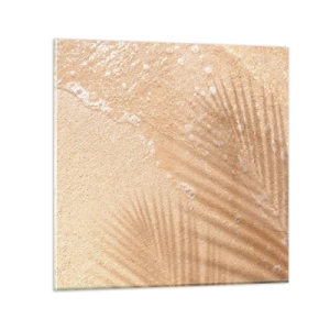 Schilderen op glas - De schaduw van een hete zomer - 30x30 cm