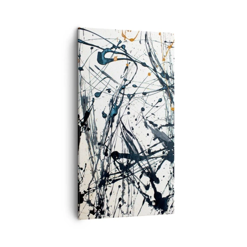 Schilderen op canvas - Expressionistische abstractie - 45x80 cm