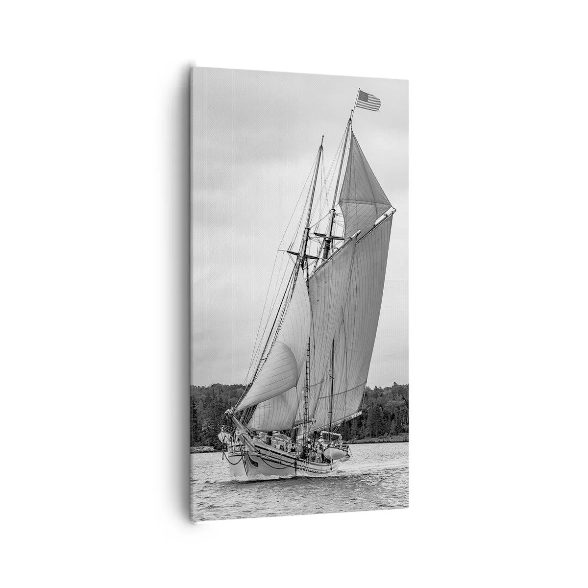 Schilderen op canvas - Broeders van de wind - 65x120 cm