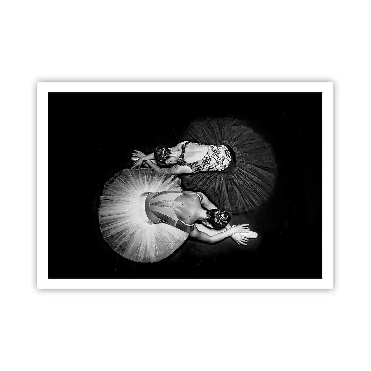 Poster - Jin en Jang - perfecte balans - 100x70 cm