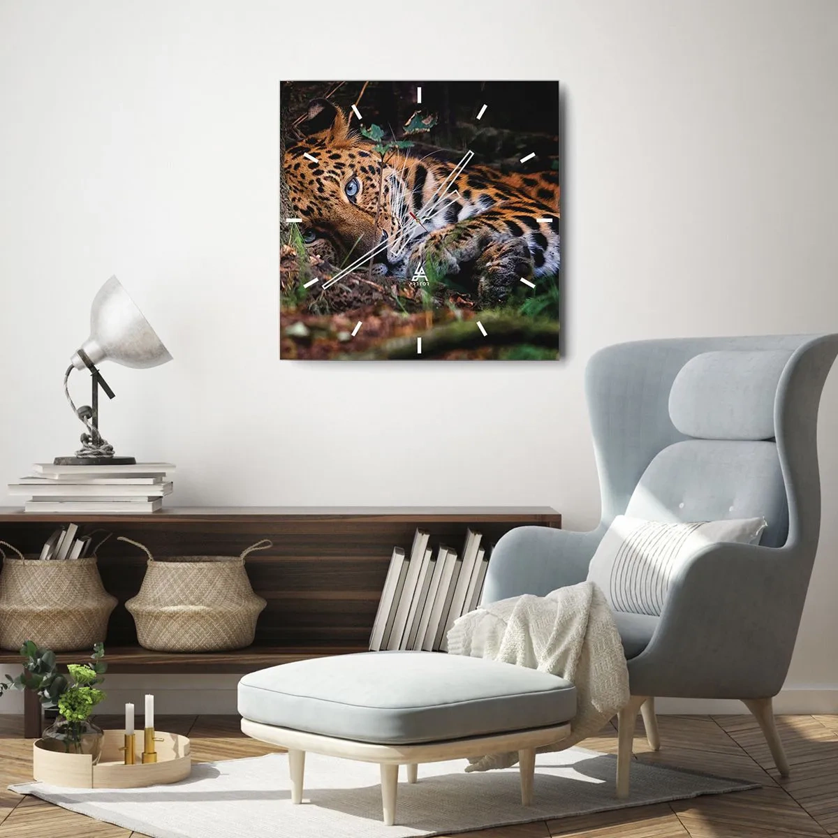 Wandklok - Klok - Geloof me - 40x40 cm