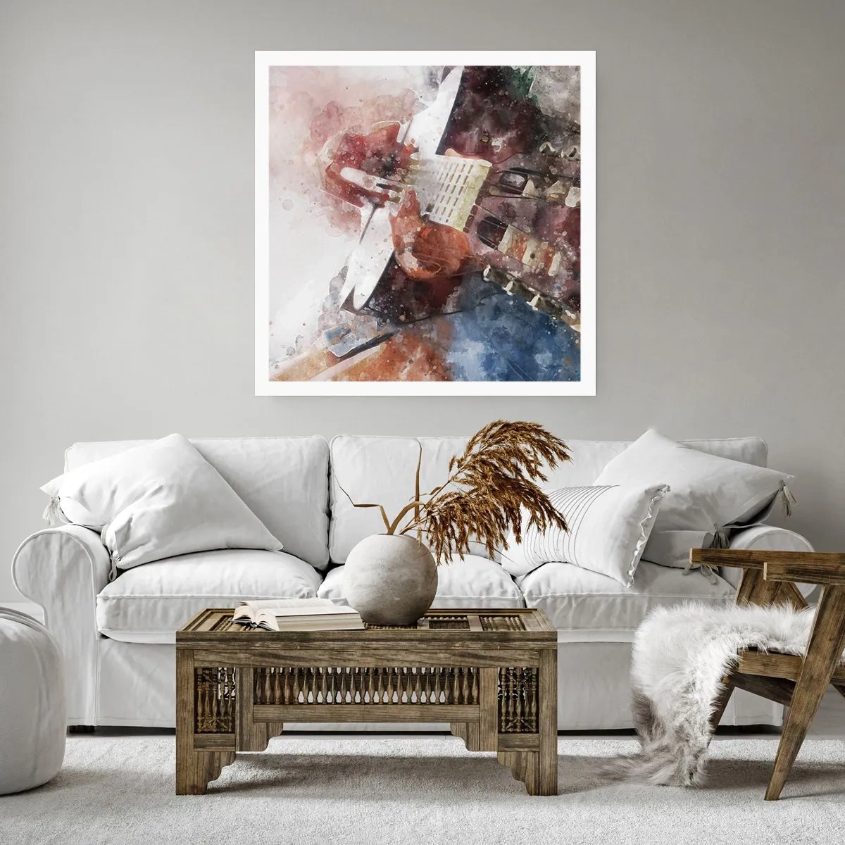 Poster - En wat vind je ervan? - 60x60 cm