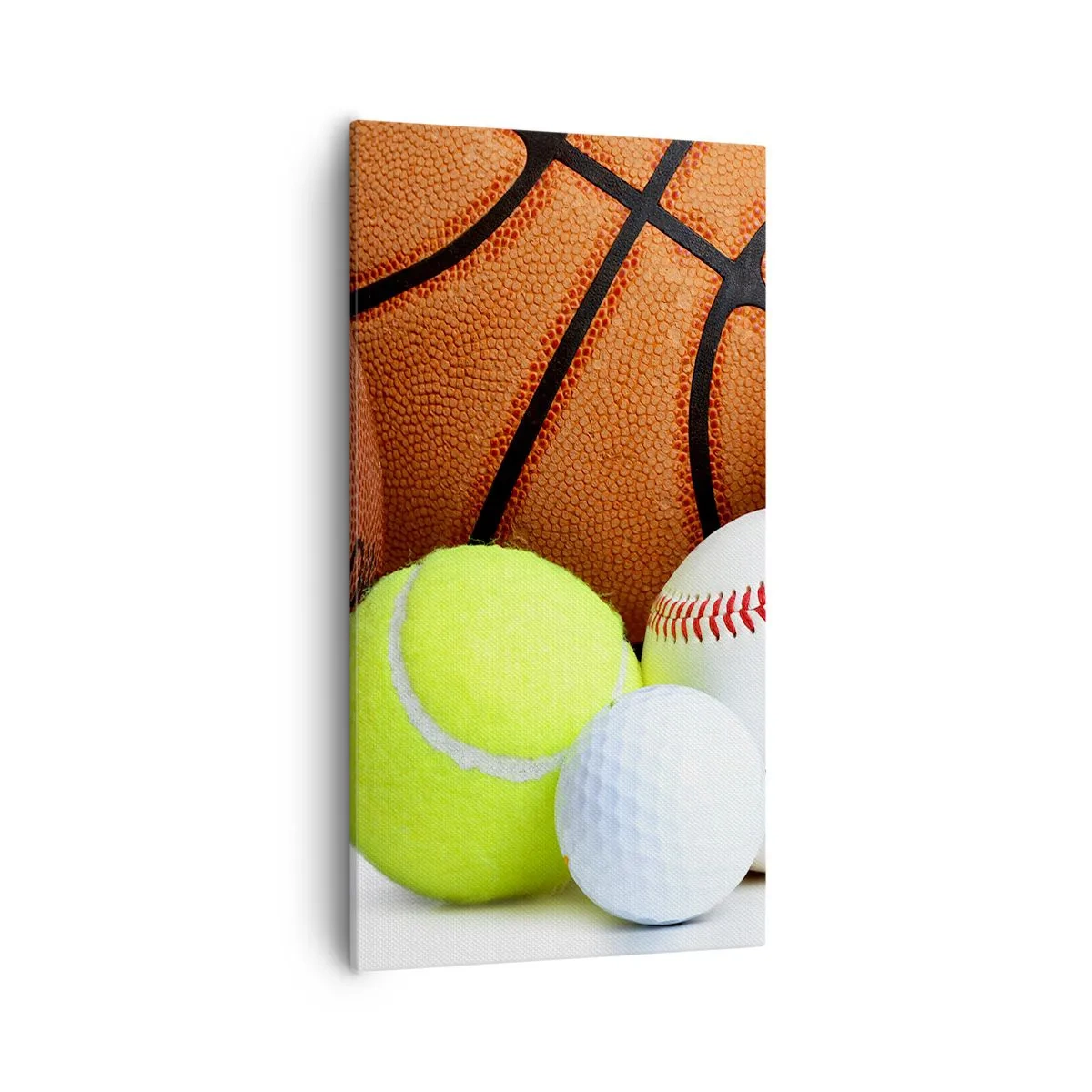 Schilderen op canvas - Voetbal verbindt ons! - 55x100 cm