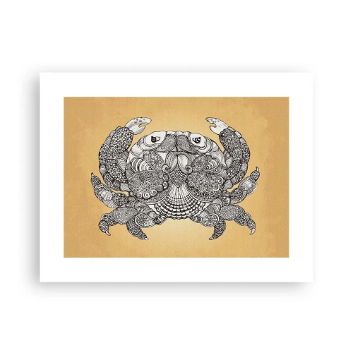 Poster - Verhalen van meneer Krabs - 40x30 cm