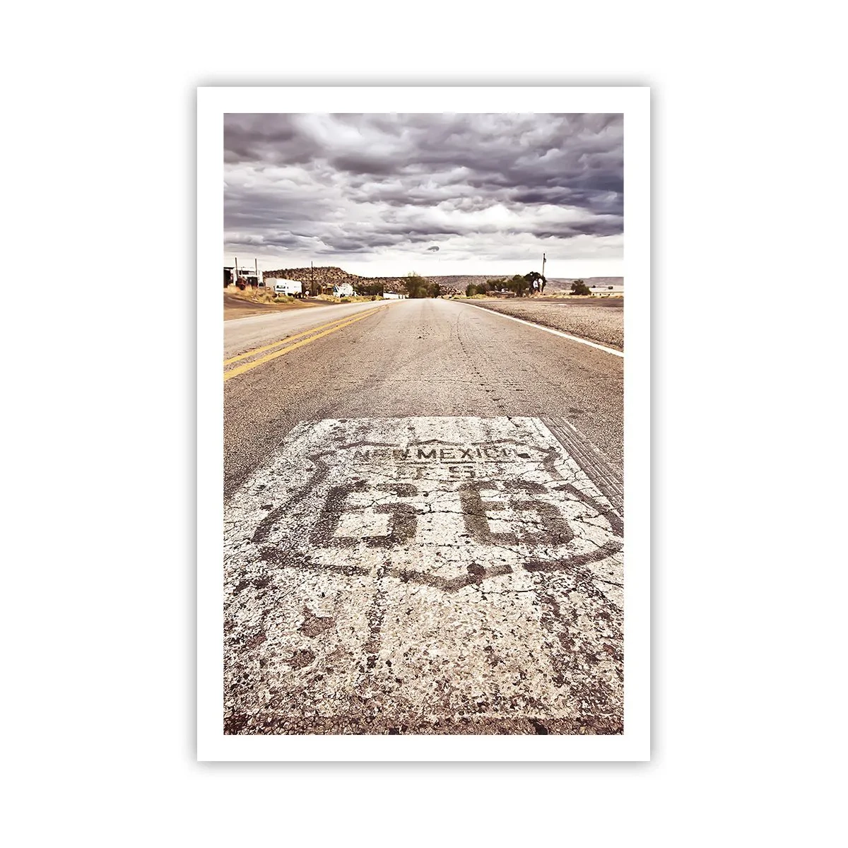 Poster - Mother Road - een Amerikaanse legende - 61x91 cm