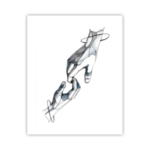 Poster - Een goed gebaar - 40x50 cm