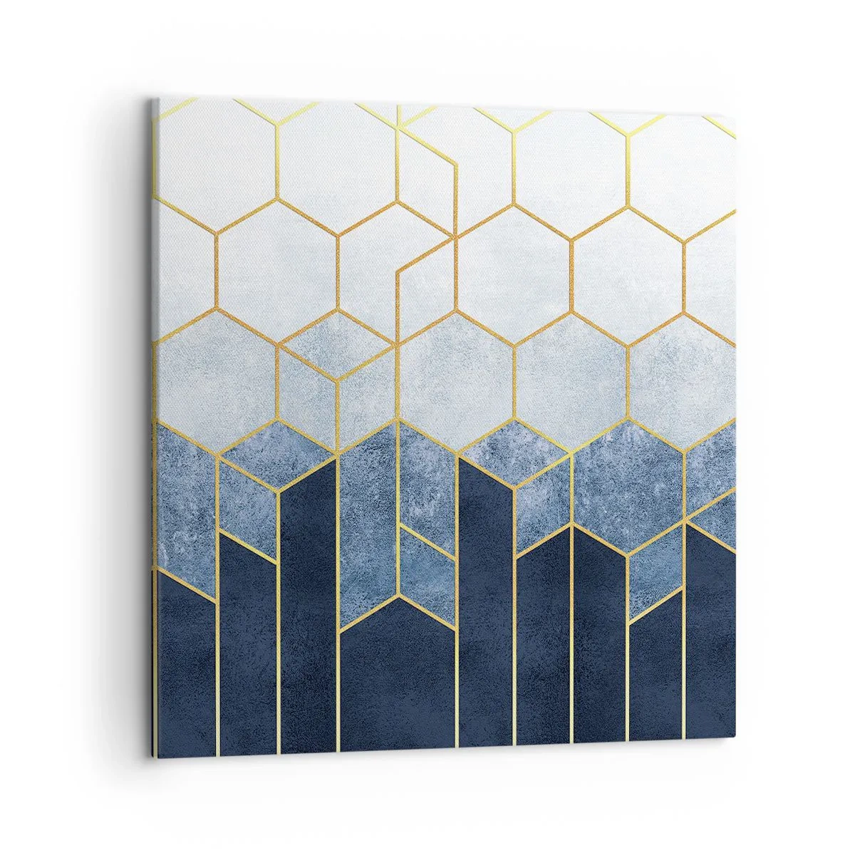 Schilderen op canvas - Compositie in een gesyncopeerd ritme - 50x50 cm