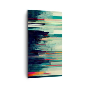 Schilderen op canvas - Futuristische stad - 45x80 cm