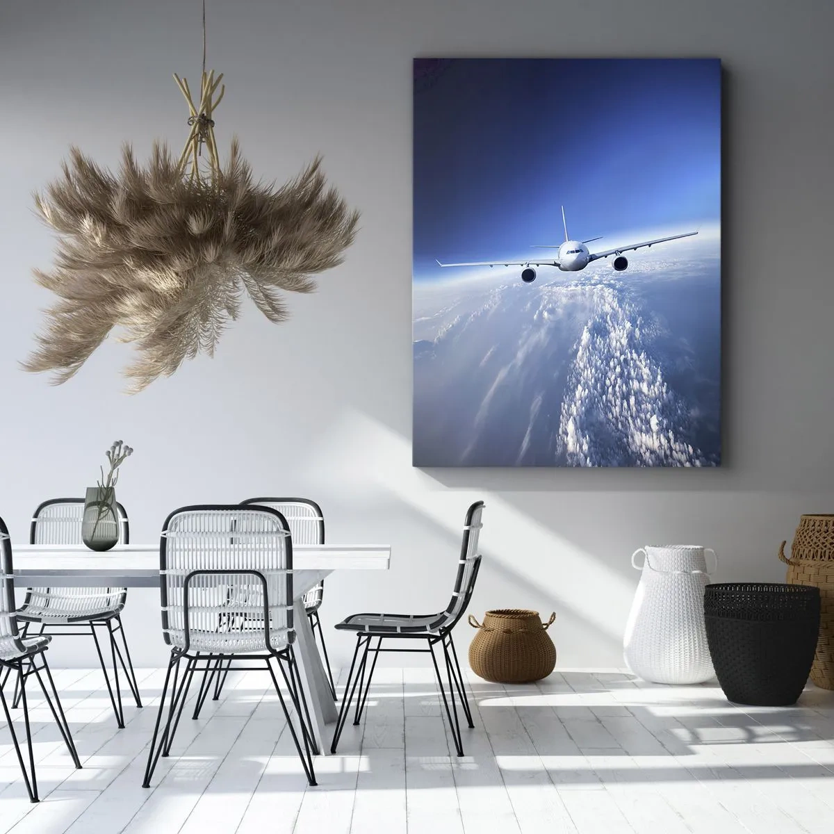 Schilderen op canvas - Ik vlieg omdat ik dat wil - 50x70 cm