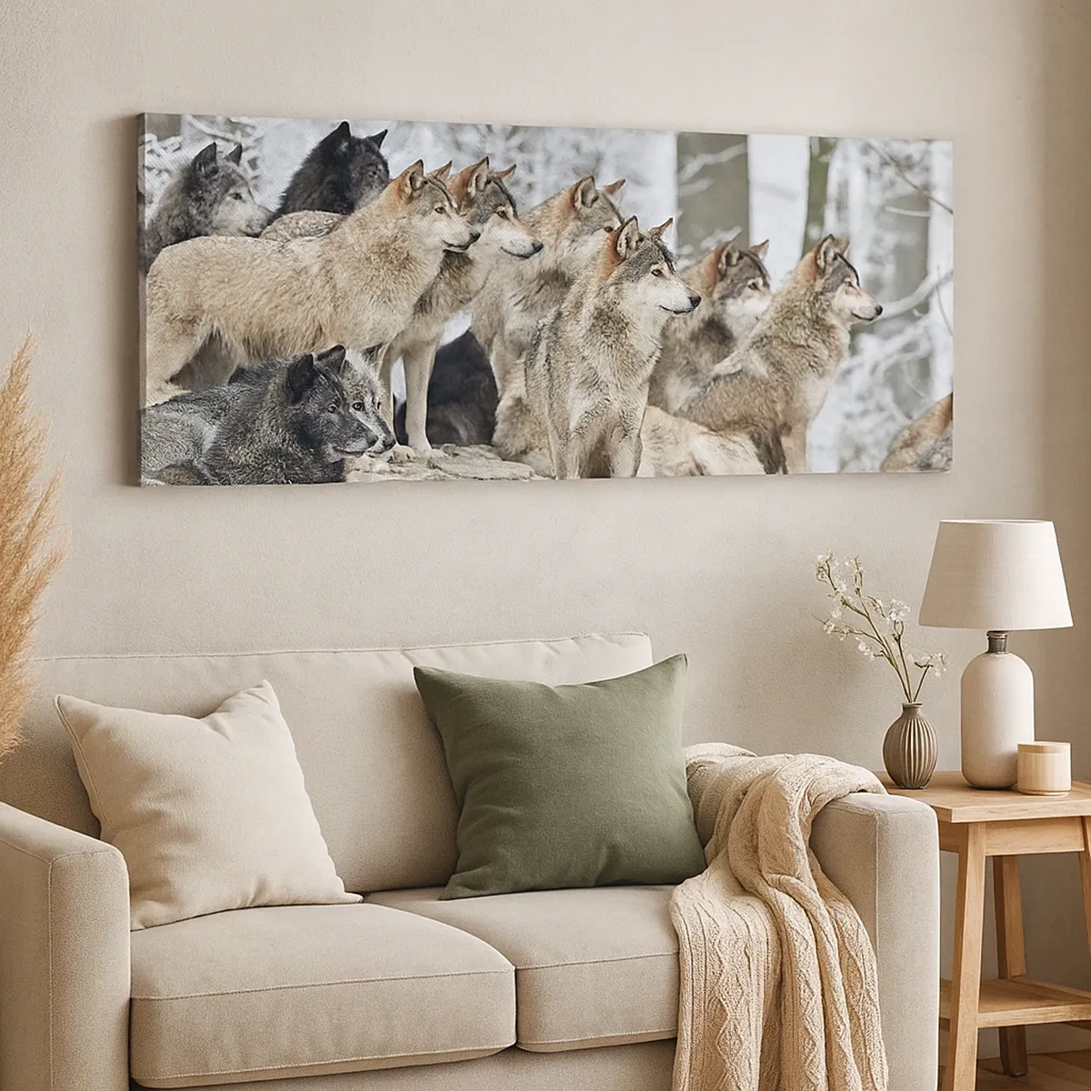 Schilderen op canvas - Familie en vrienden - 30x30 cm