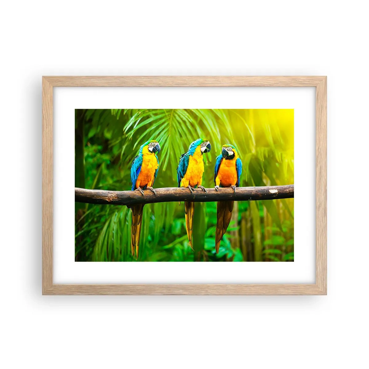 Een poster in een licht eiken lijst - En heb je gehoord dat ze...? - 40x30 cm