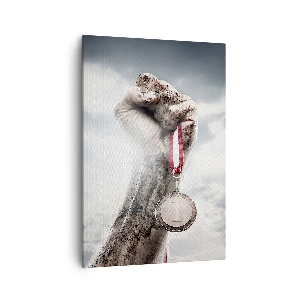 Schilderen op canvas - Per aspera ad astra - 70x100 cm