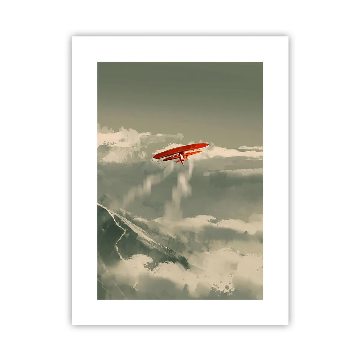 Poster - Onverschrokken pionier - 30x40 cm