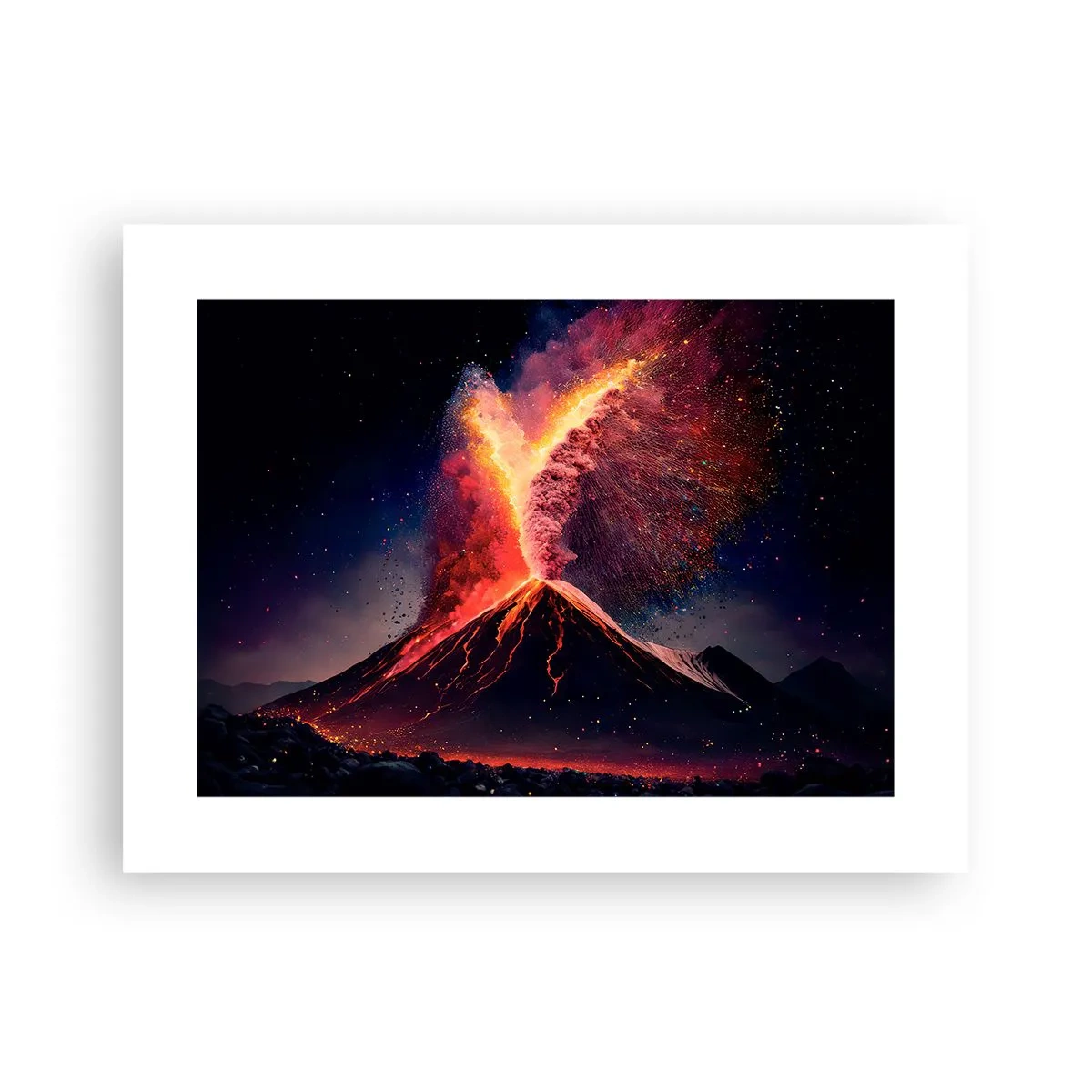 Poster - Schoonheid en verschrikking - 40x30 cm