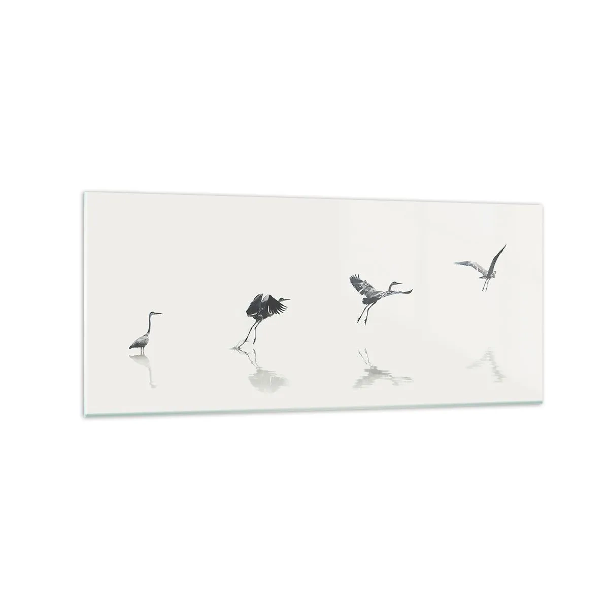 Schilderen op glas - Vier eenvoudige stappen - 120x50 cm