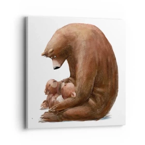 Schilderen op canvas - Zoete dromen, kinderen - 40x40 cm