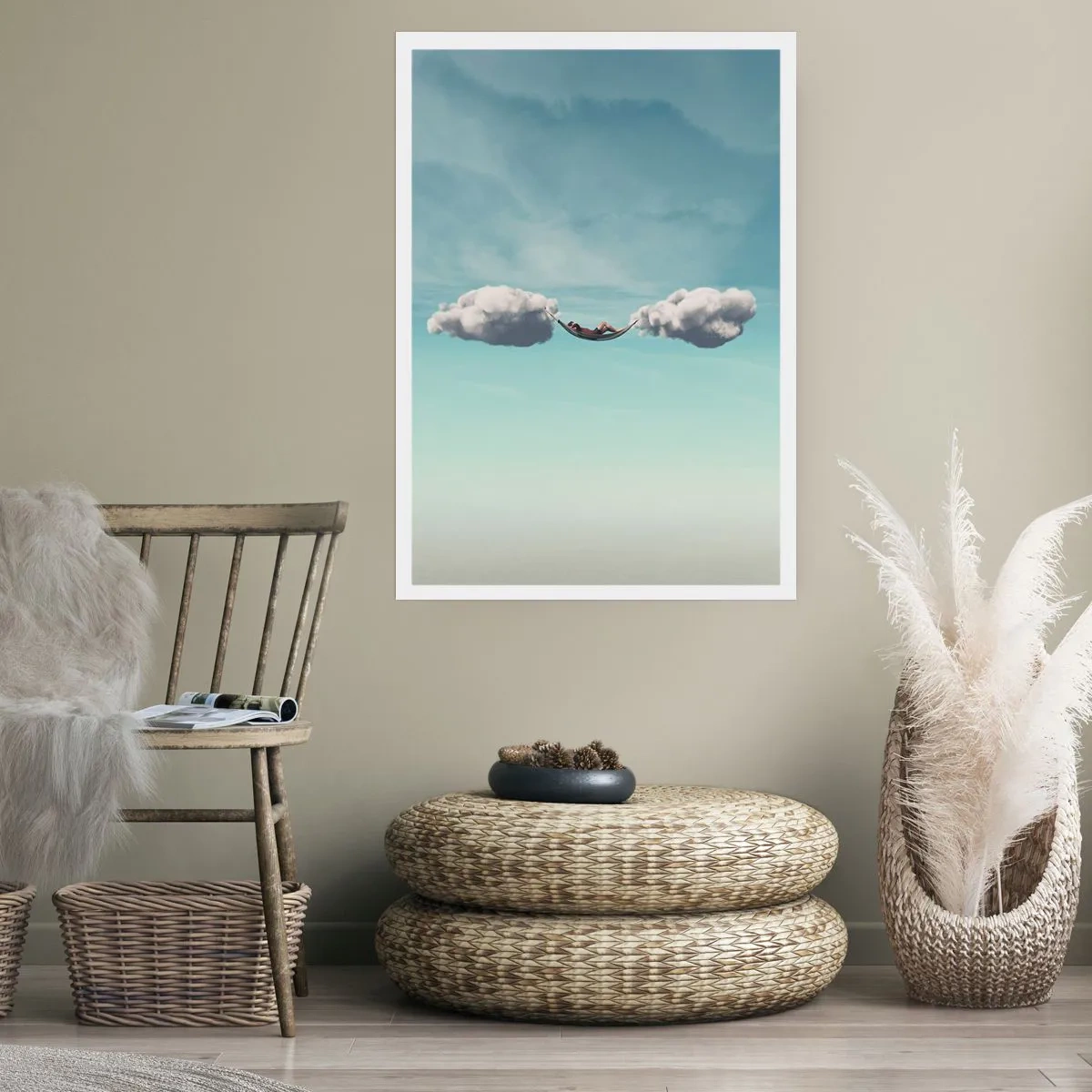 Poster - Het geluk van het moment - 50x70 cm