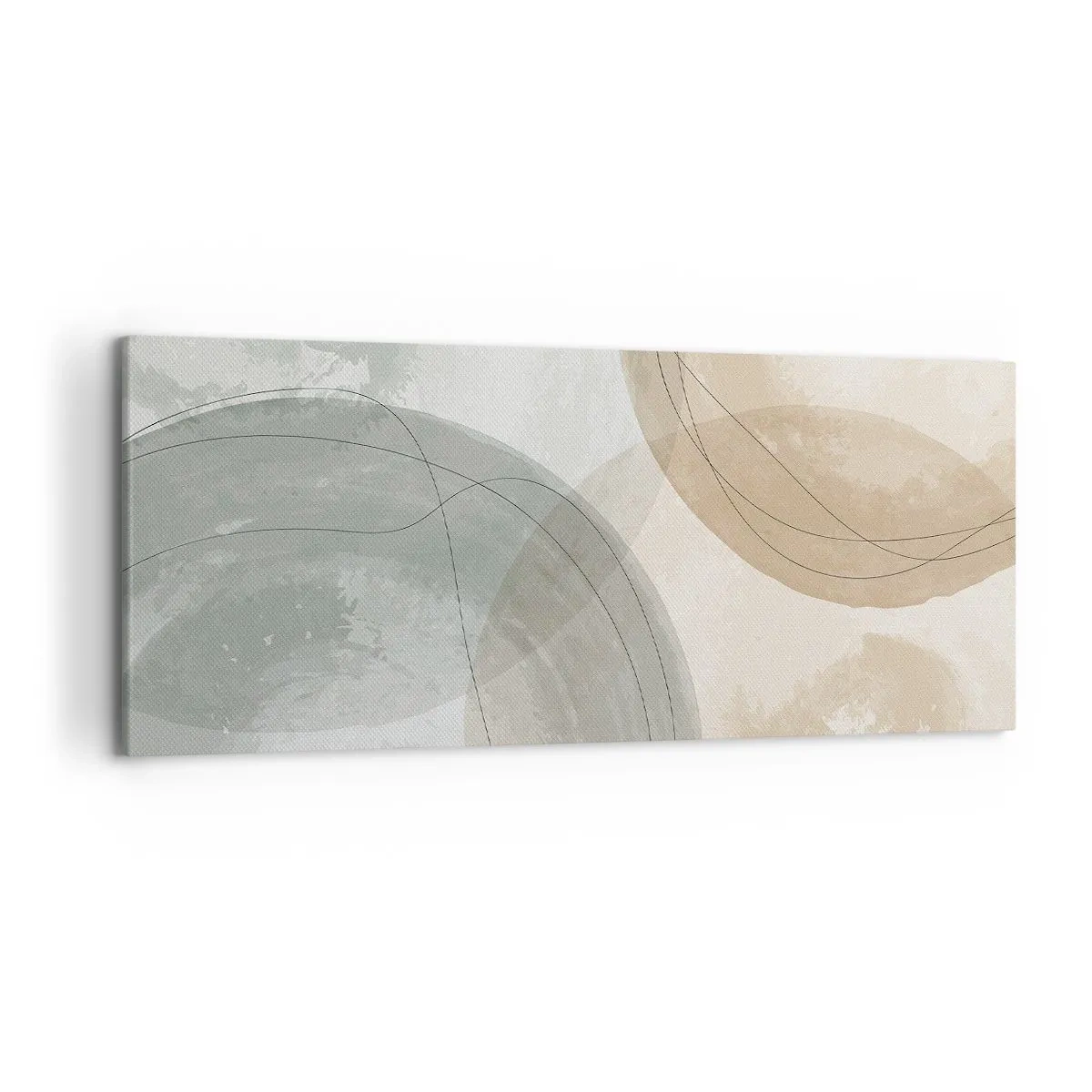 Schilderen op canvas - Indringende werelden - 120x50 cm