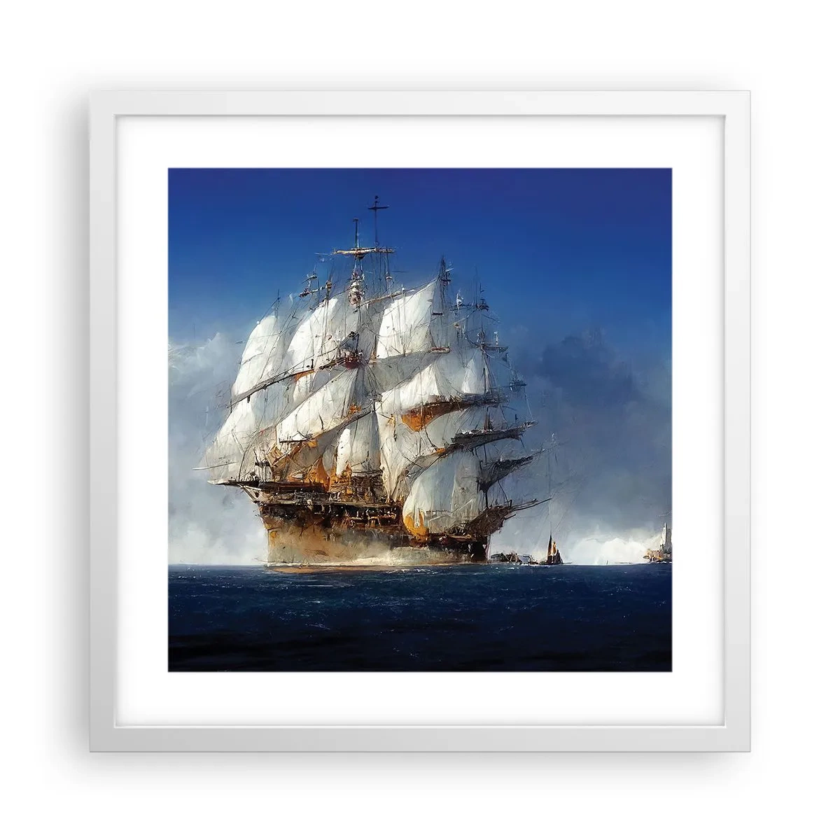 Poster in een witte lijst - The great glory! - 40x40 cm
