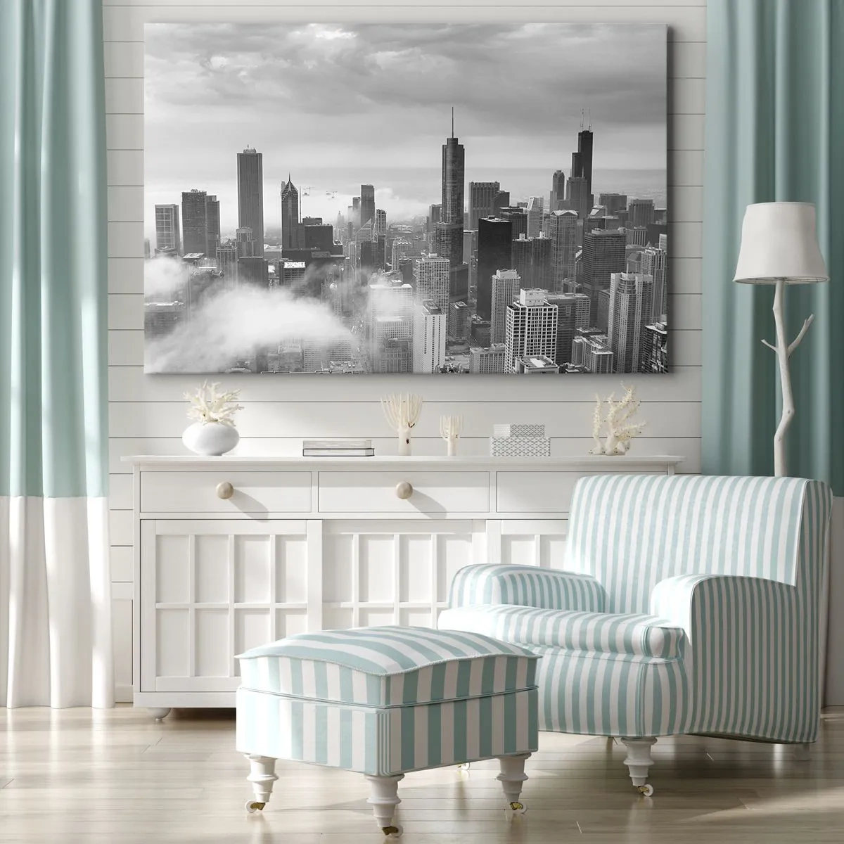 Schilderen op canvas - Amerikaans landschap - 120x80 cm