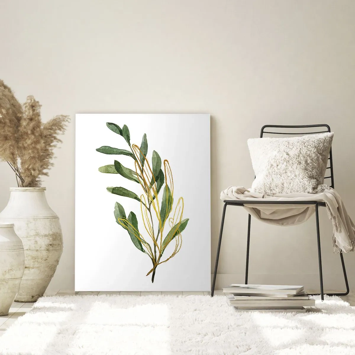 Schilderen op glas - Alles wat goed is - 80x120 cm